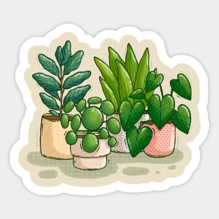 Plants Plants Plants Sticker